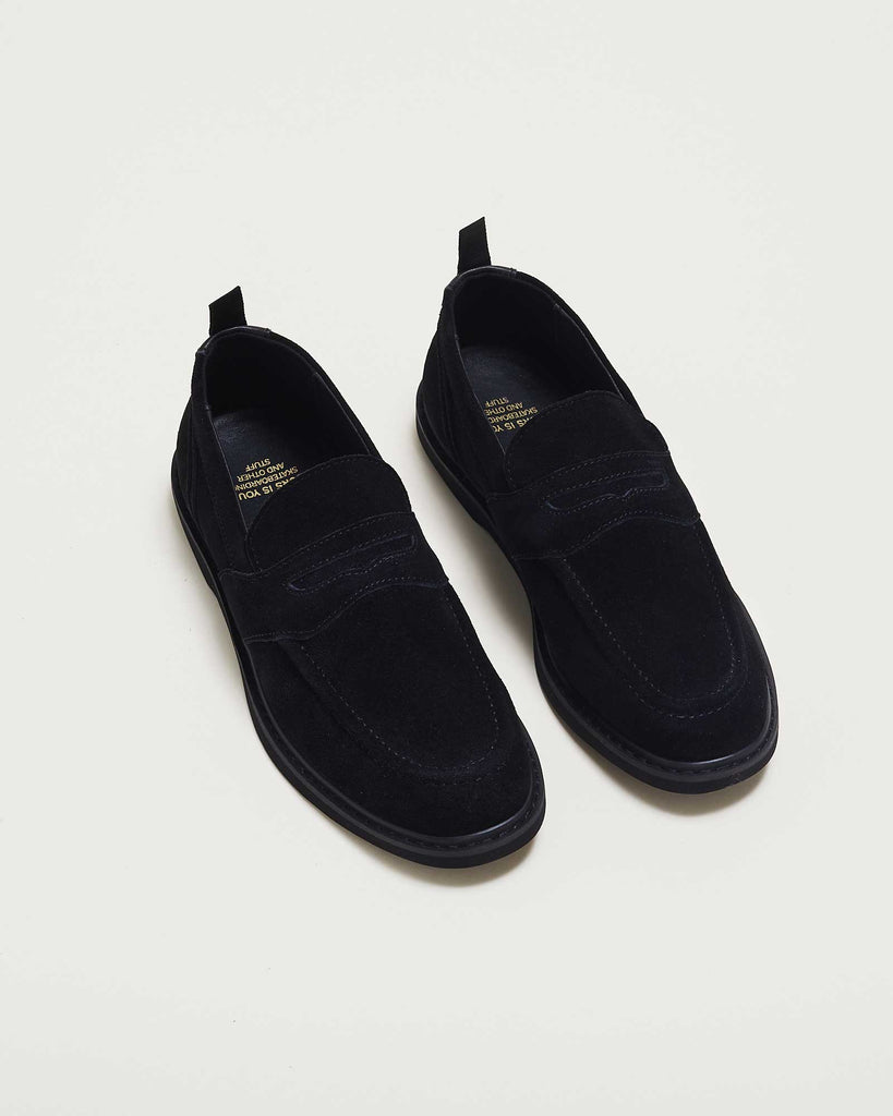 Cohiba L30 Penny Loafer Shoes - black