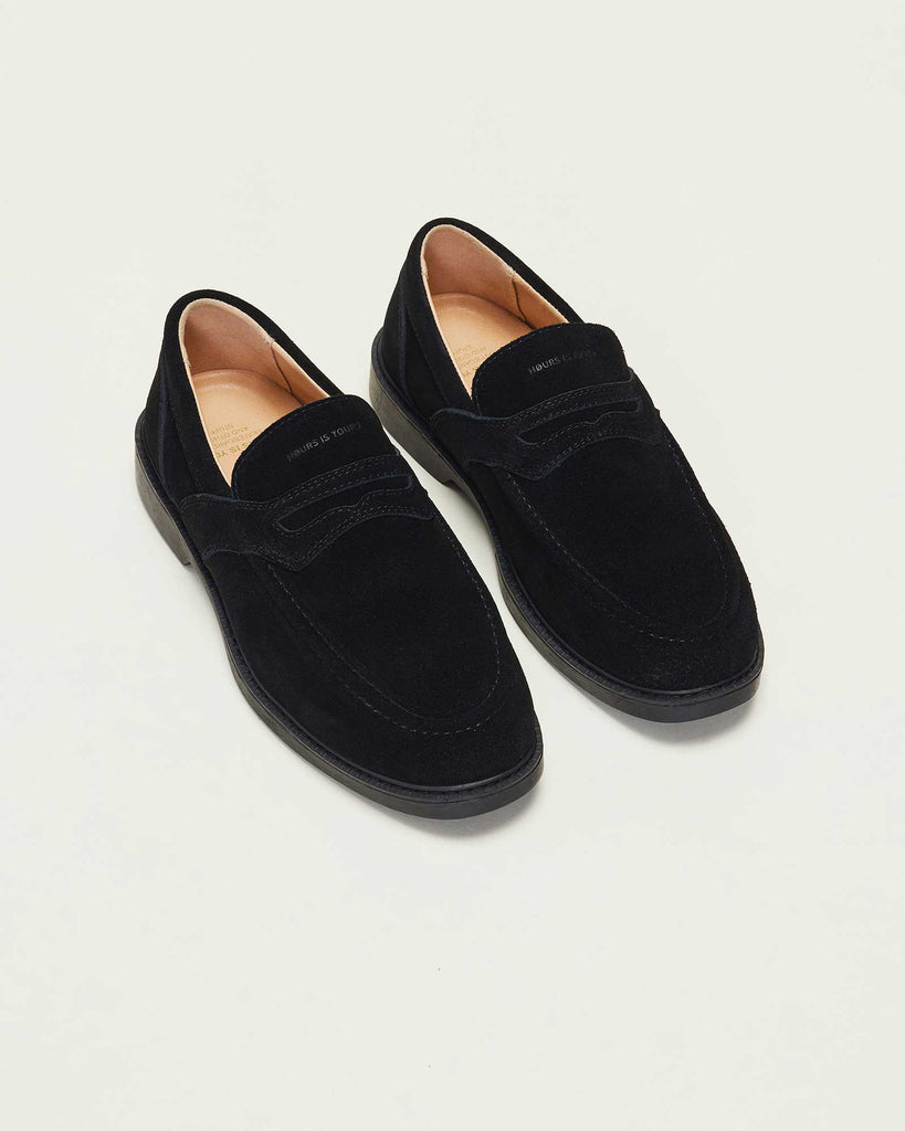 Cohiba Penny Loafer Shoes - blackout