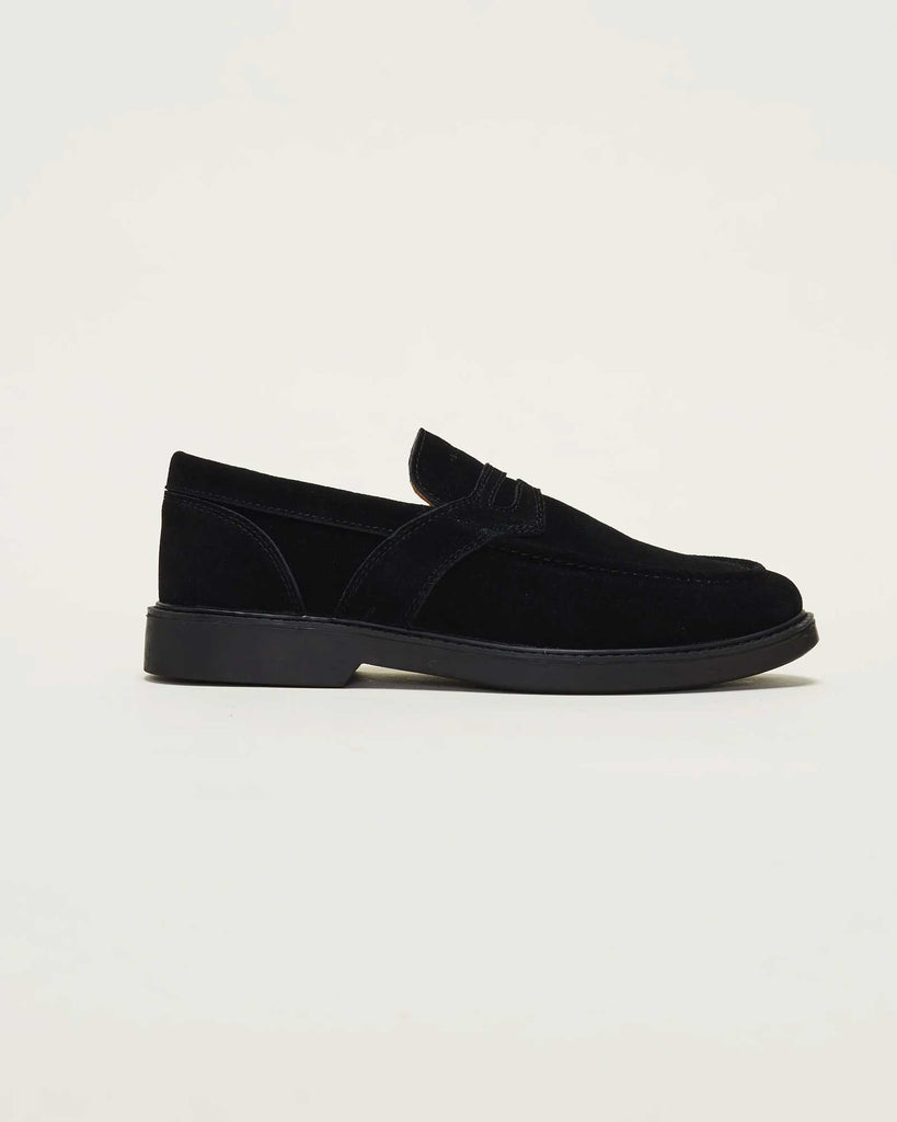 Cohiba Penny Loafer Shoes - blackout