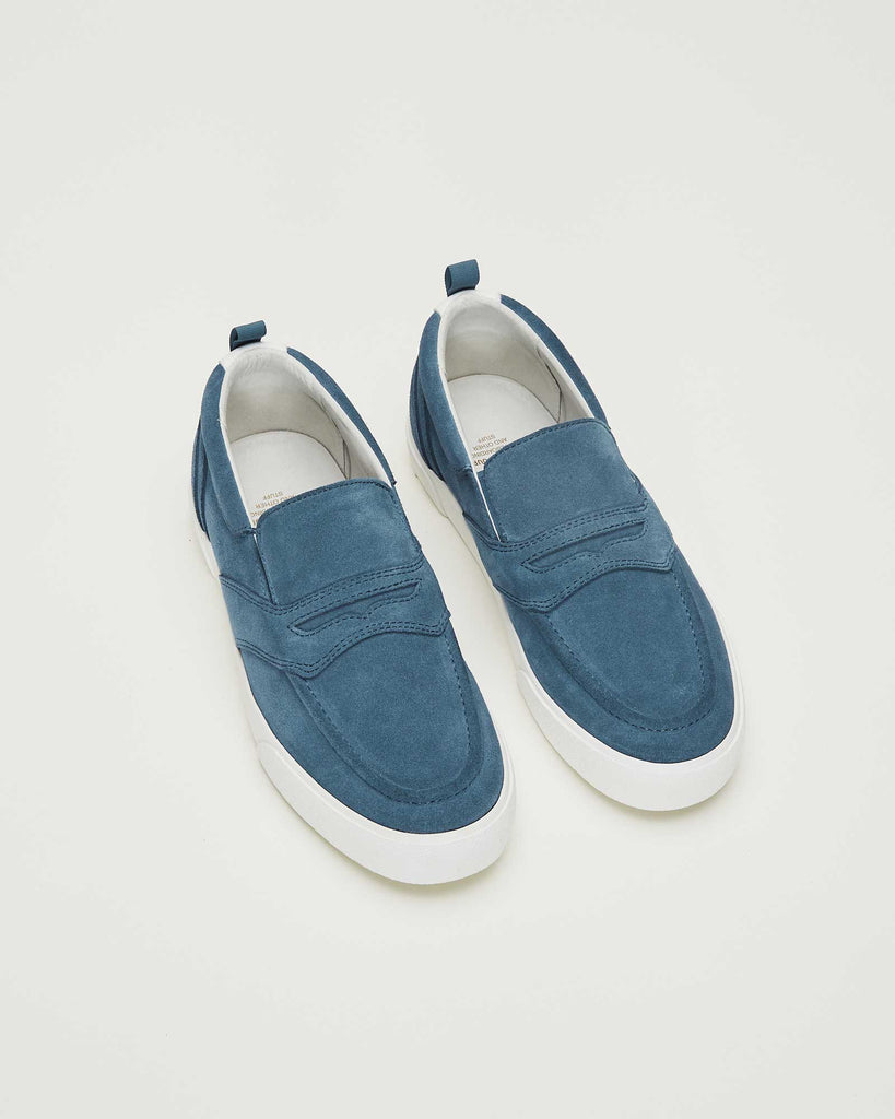 Cohiba SL30 Vulc Penny Loafer Shoe - modern blue